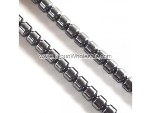 Non magnetic Hematite Beads, Drum,different size for choice,Hole:Approx 1mm, Length:Approx 15.5 Inch, Sold By Strand